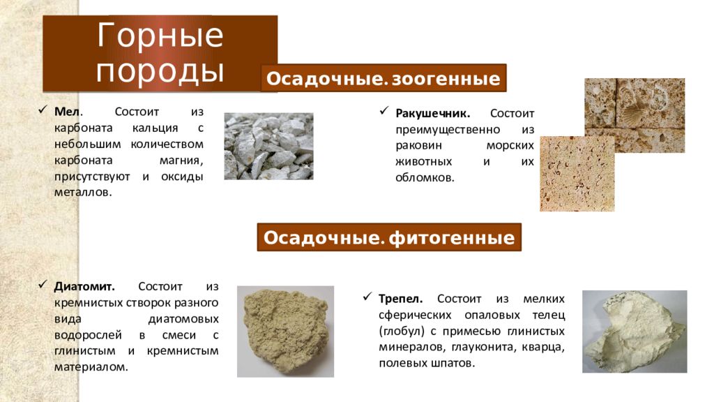 3 осадочные горные породы. Горные породы строительные материалы. Горные породы используемые в строительстве. Известняк осадочные горные породы. Хемогенные осадочные горные породы.