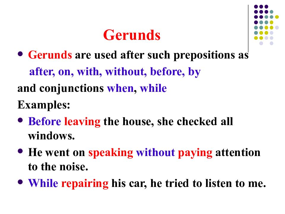 Infinitive gerund презентация