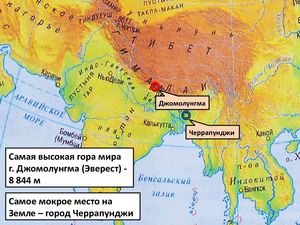 Презентация центральная азия 7 класс