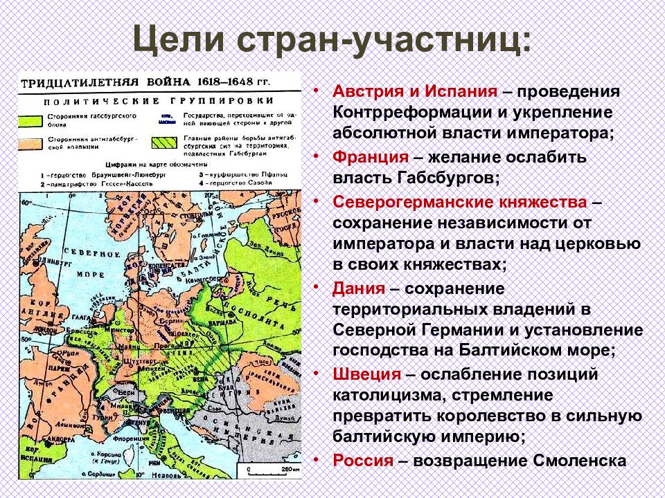 Международные отношения xv xvii. Участники 30 летней войны в Европе 1618 1648. Тридцатилетняя война 1618 1648 гг карта. Тридцатилетняя война 1618-1648 схема. Международные отношения в XVI XVII ВВ.