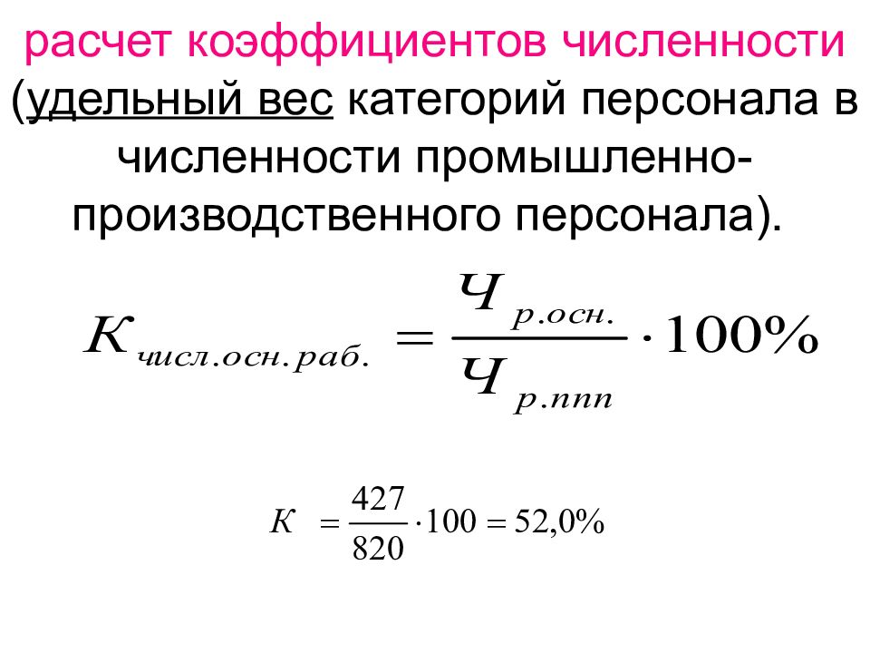 Расчет работника. Удельный вес рабочих в общей численности персонала предприятия. Удельный вес рабочих в общей численности персонала. Удельный вес рабочих в общей численности работающих, коэф.. Удельный вес в общей численности работников, %.