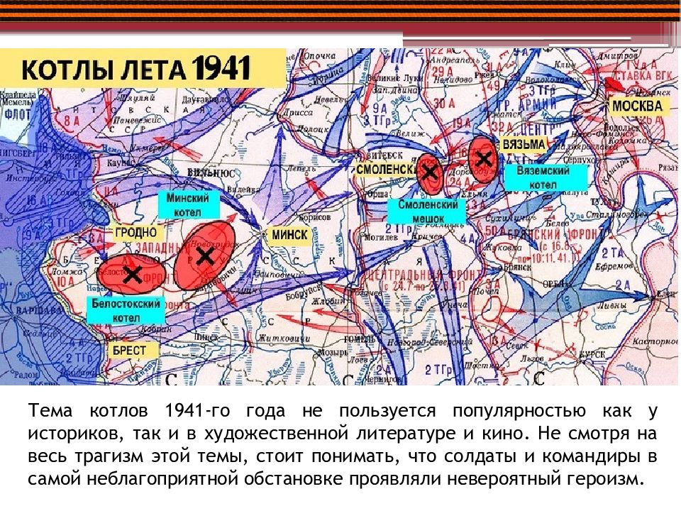 Битва за вязьму карта