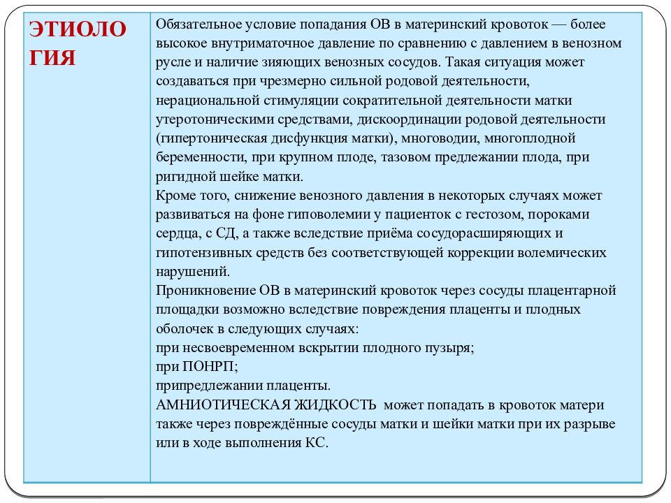 Геморрагический шок и двс синдром в акушерстве презентация