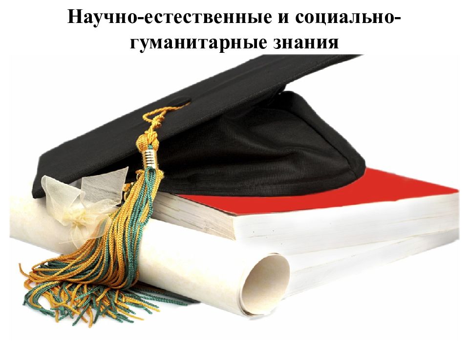 Научно-естественные и социально-гуманитарные знания