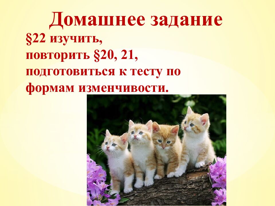 Экспресс-тест 1-й вариант 1. Случайное расхождение гомологичных хромосом при