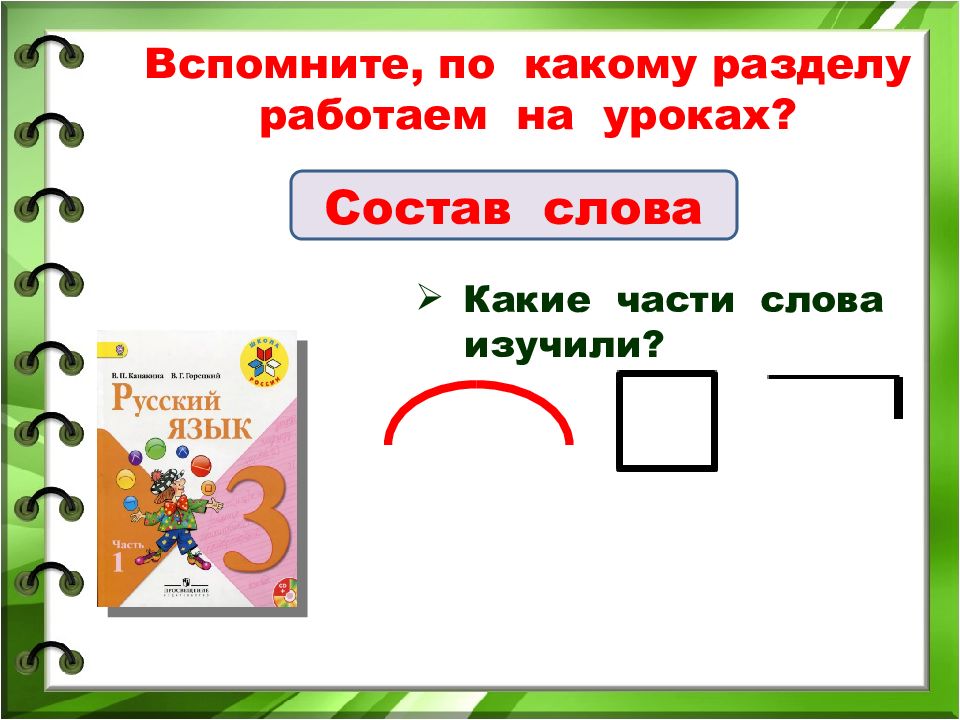 Что такое приставка 3 класс презентация школа россии