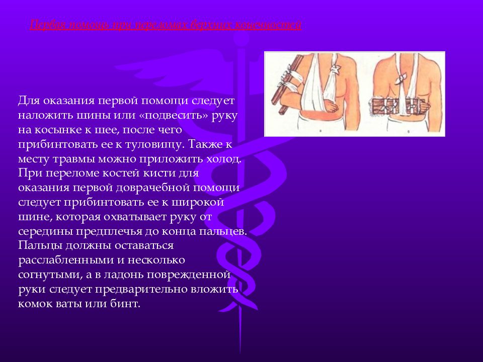 Презентация о переломах