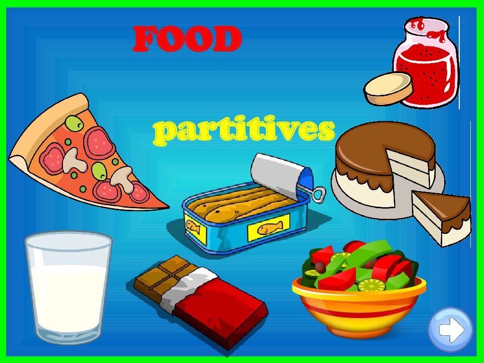 FOOD partitives