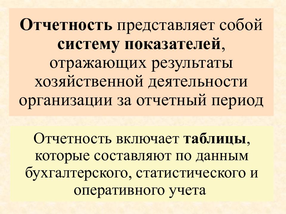 Период отчетности