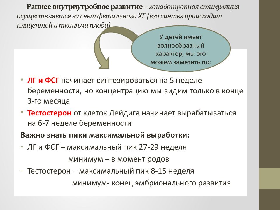 Презентация преждевременное половое развитие