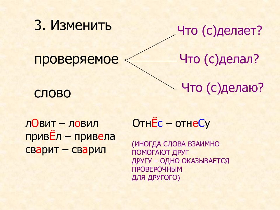 Орфографические задачи проект