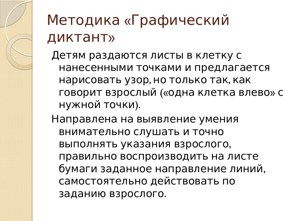 Методика образец и правило разработана а л венгером