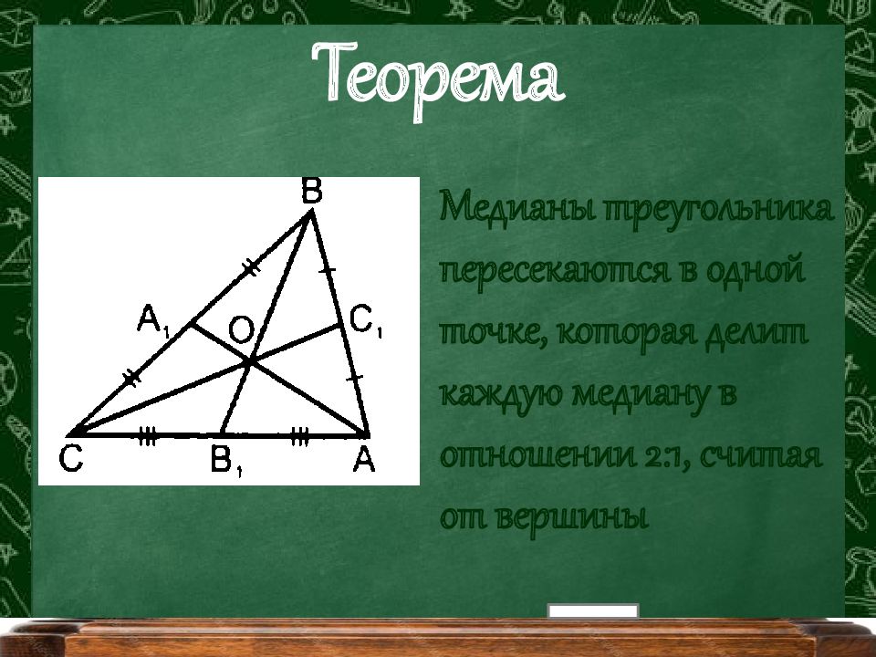 2 сформулируйте свойство медиан треугольника. Теорема о свойстве медиан треугольника. Свойство медиан треугольника 8 класс. Свойства Медианы треугольника. Центр медиан треугольника.