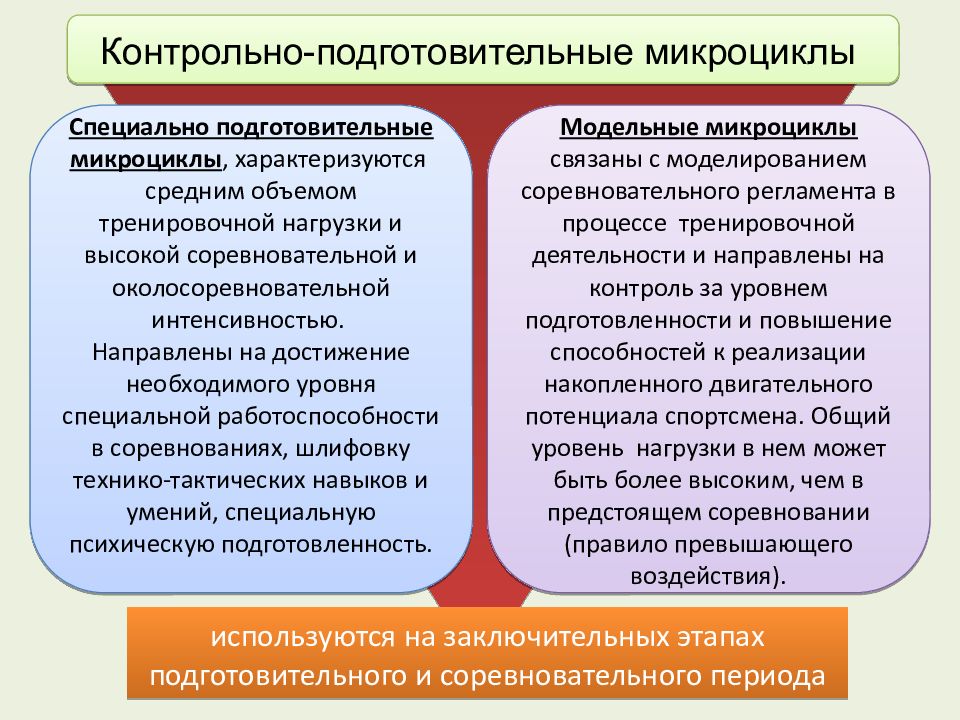 Структура учебно тренировочного занятия