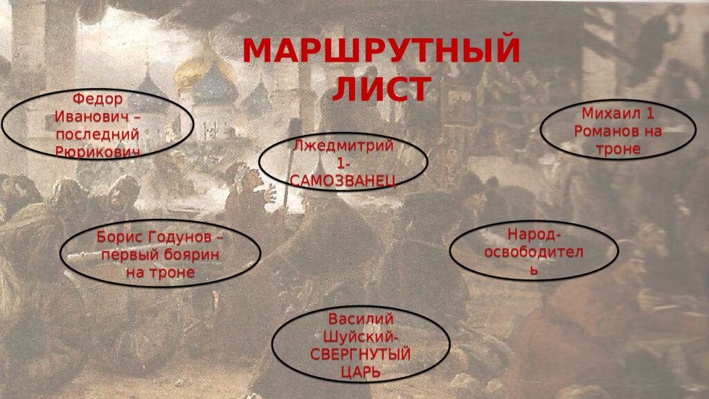 ПУТЕШЕСТВИЕ ПО СМУТНОМУ ВРЕМЕНИ