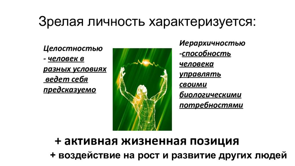 Человека как индивидуальность характеризует. Личность характеризуется. Человек как личность характеризуется. Что характеризует человека как личность. Зрелая личность.