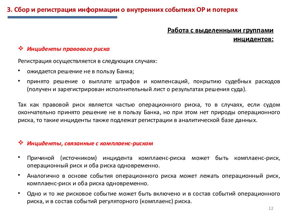 Риск регистрации в квартире. Какие инциденты могут являться событиями операционного риска. Сроки регистрации событий операционного риска. Владелец операционного риска в Газпромбанке. Что не является источником регулярного комплаенс риска.