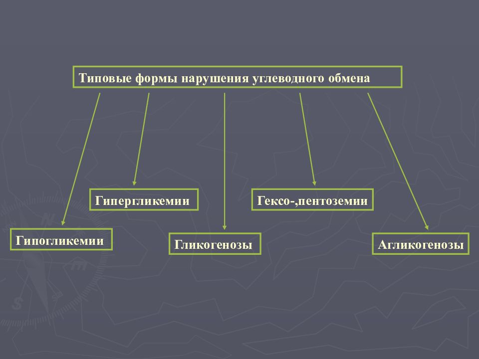 Нарушение углеводного обмена. Типовые нарушения углеводного обмена. Типовые формы нарушения углеводного обмена. Формы патологии углеводного обмена. Нарушение углеводного обмена гипергликемия гипогликемия.