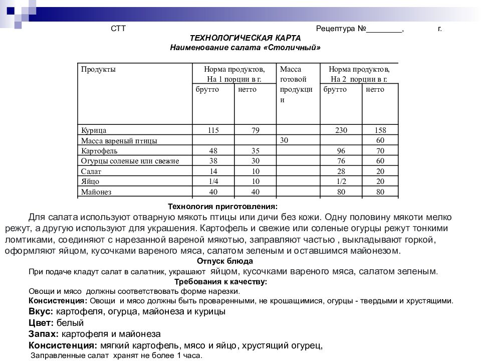 Салаты и винегреты