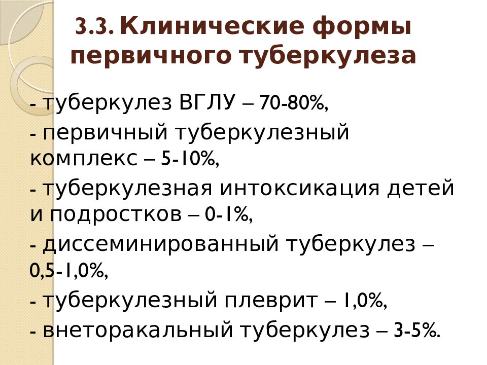 Первичный период туберкулезной инфекции презентация