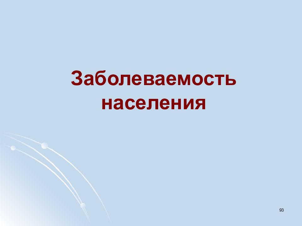 Проблемы современного населения