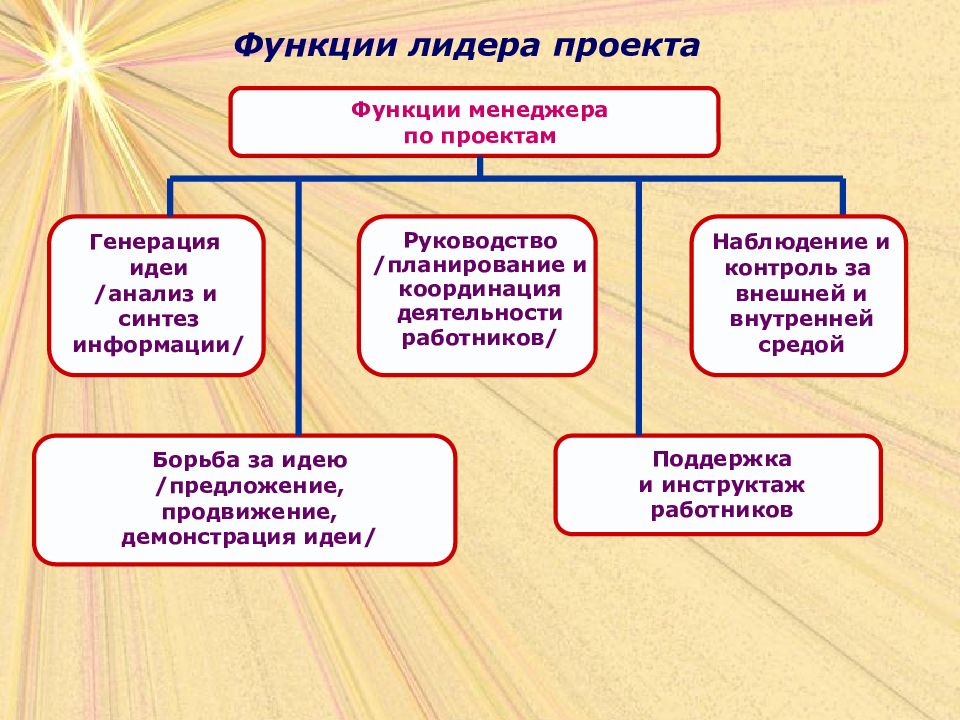 Роль менеджера проекта