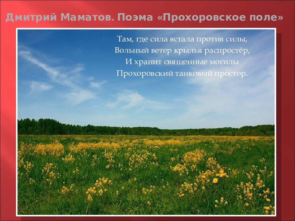 Там поле. Прохоровское поле текст. Сообщение о ратном поле. Ратные поля России где расположены. Рассказ про поля России.