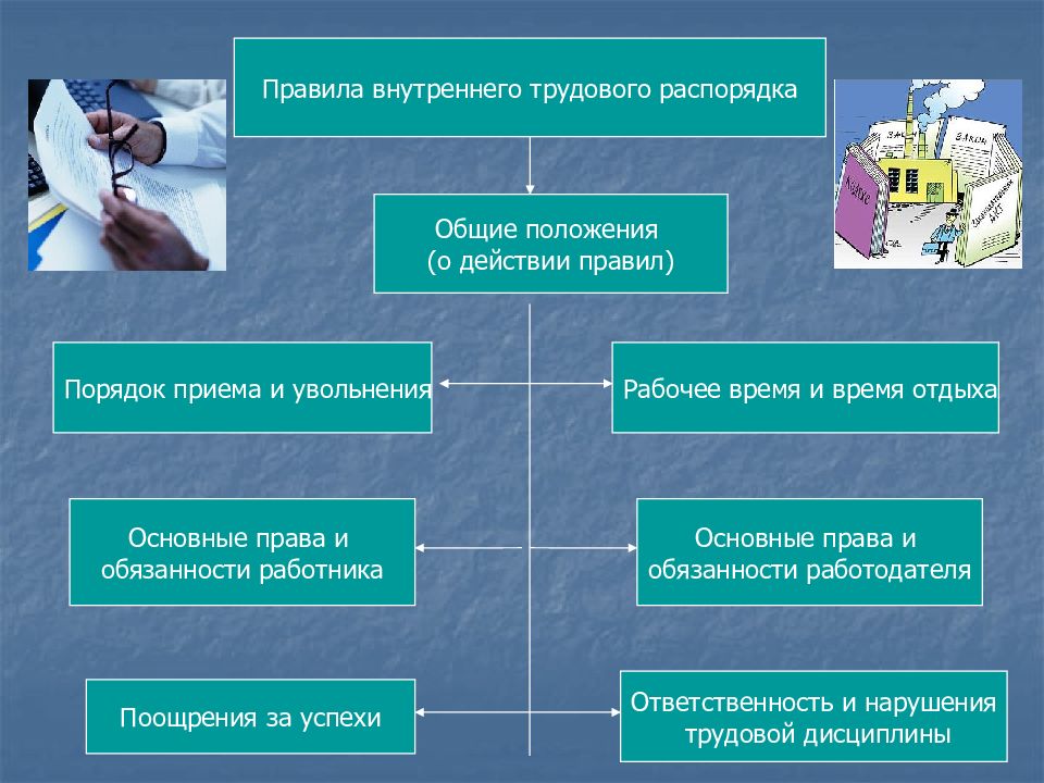 Трудовой распорядок презентация