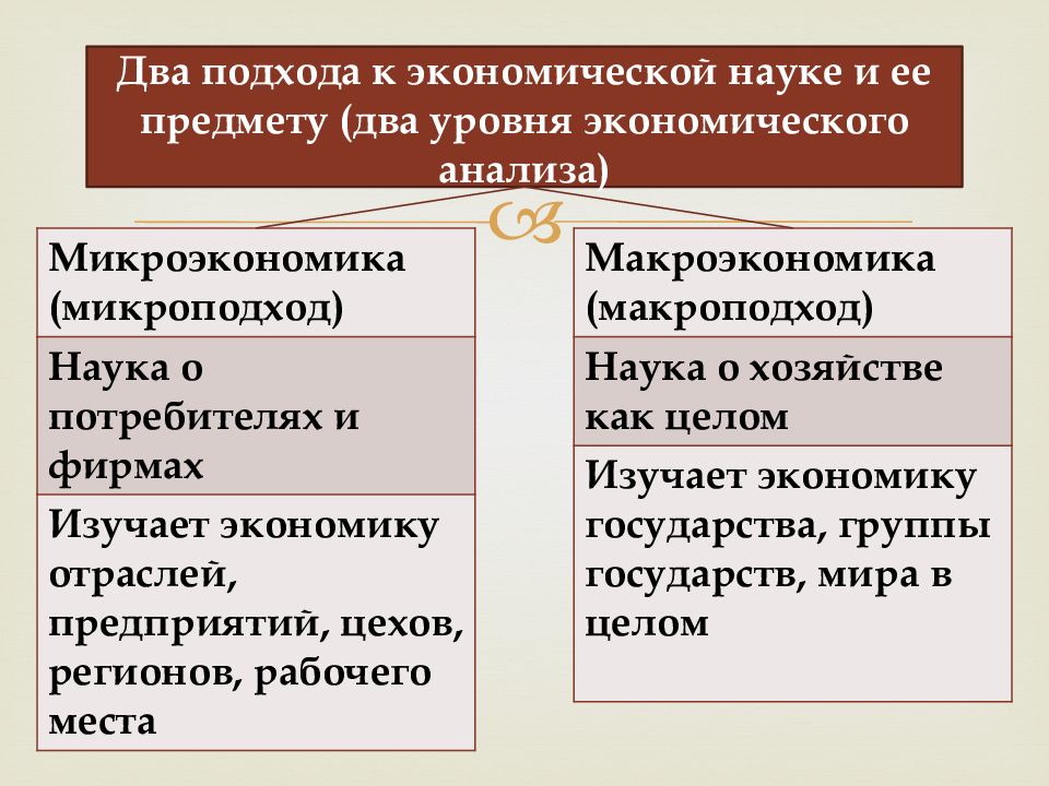 2 уровня экономики. 2 Уровня анализа экономики. 2 Подхода к экономике. Два уровня анализа общества. Уровни анализа в экономической науке.