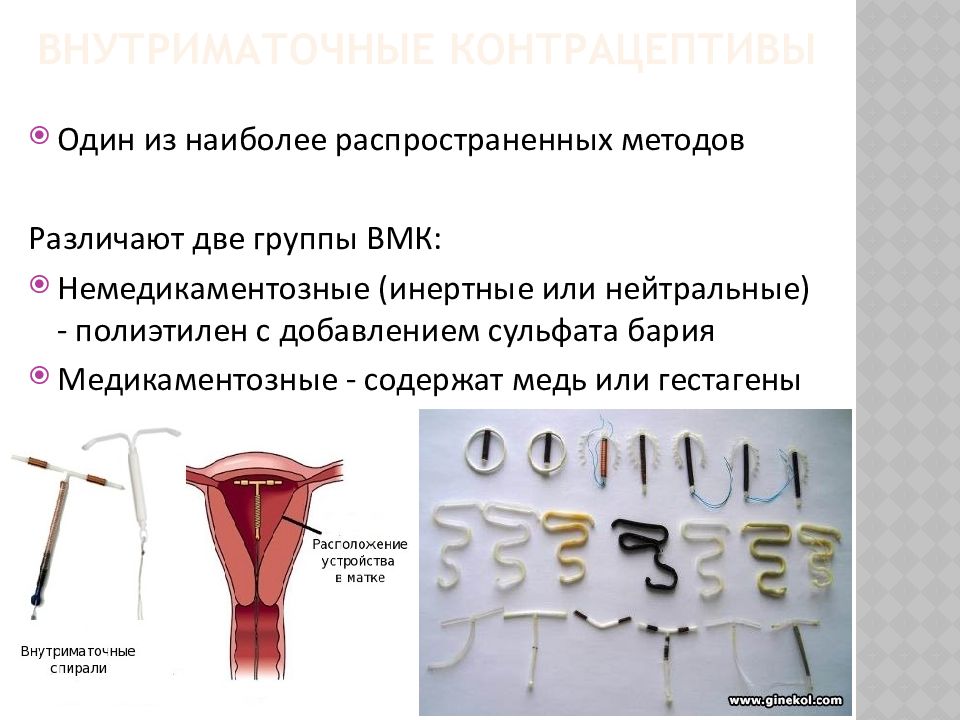 Внутриматочная концентрация презентация