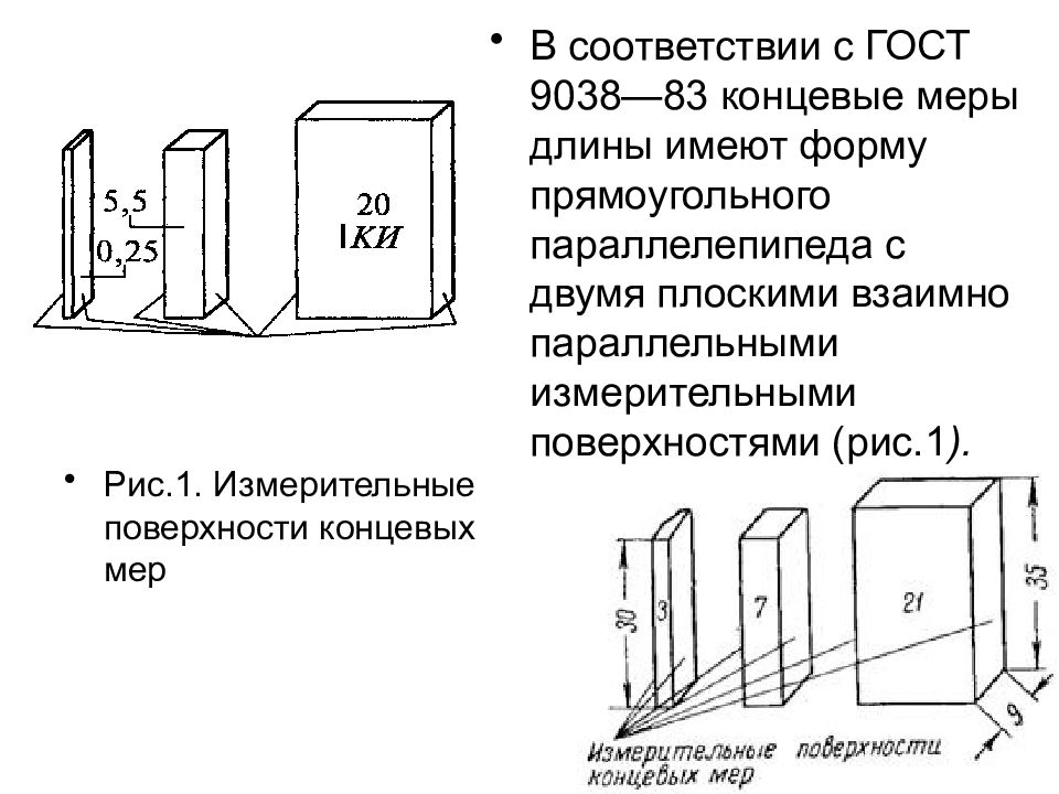 Концевые меры длины презентация