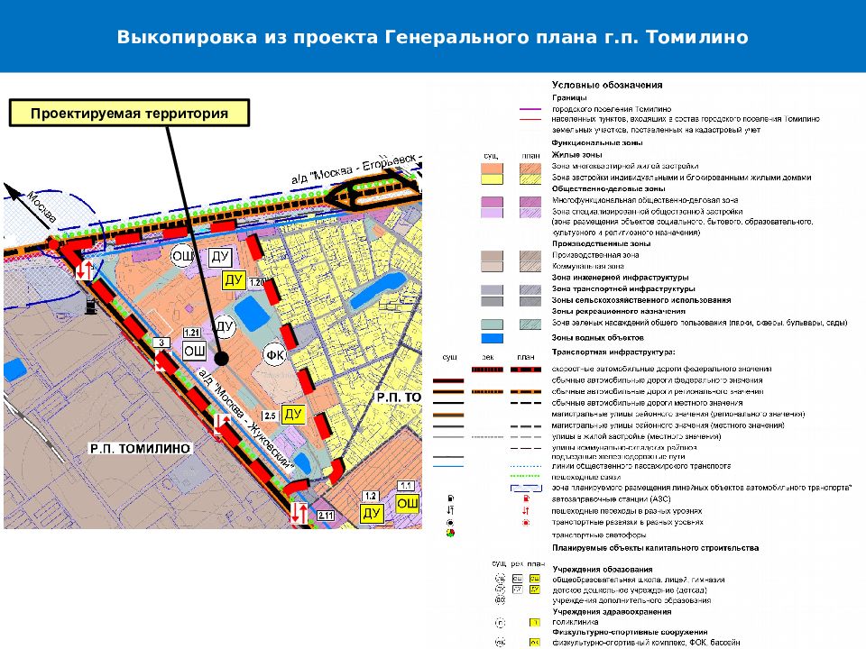 Выкопировка из пзз образец