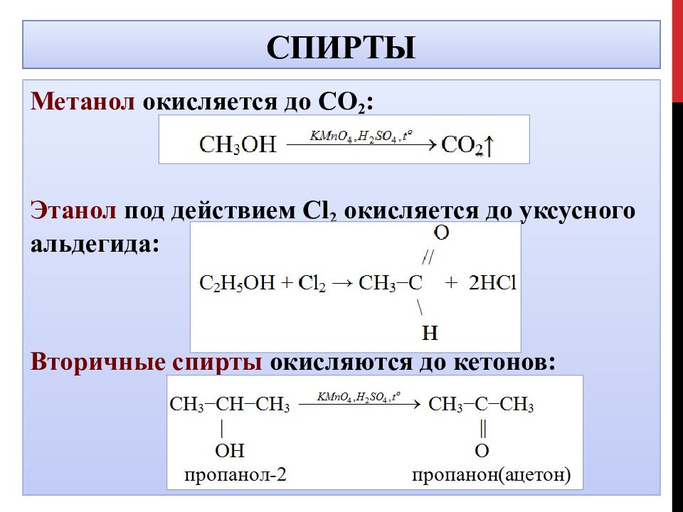 Реакция получения метанола схема которой со н2 сн3он является