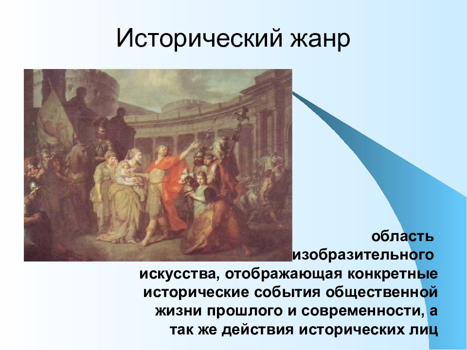 Жанр изобразительного искусства когда на картине могут быть изображены один или несколько человек