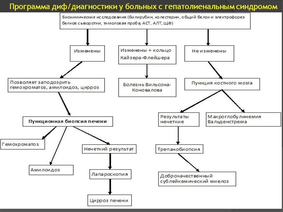 Особенности сестринского процесса при циррозе печени схема