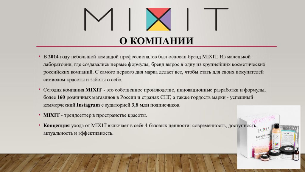 Дата основания бренда. Миксит бренд. Mixit слоган. Mixit презентация бренда. Mixit логотип.