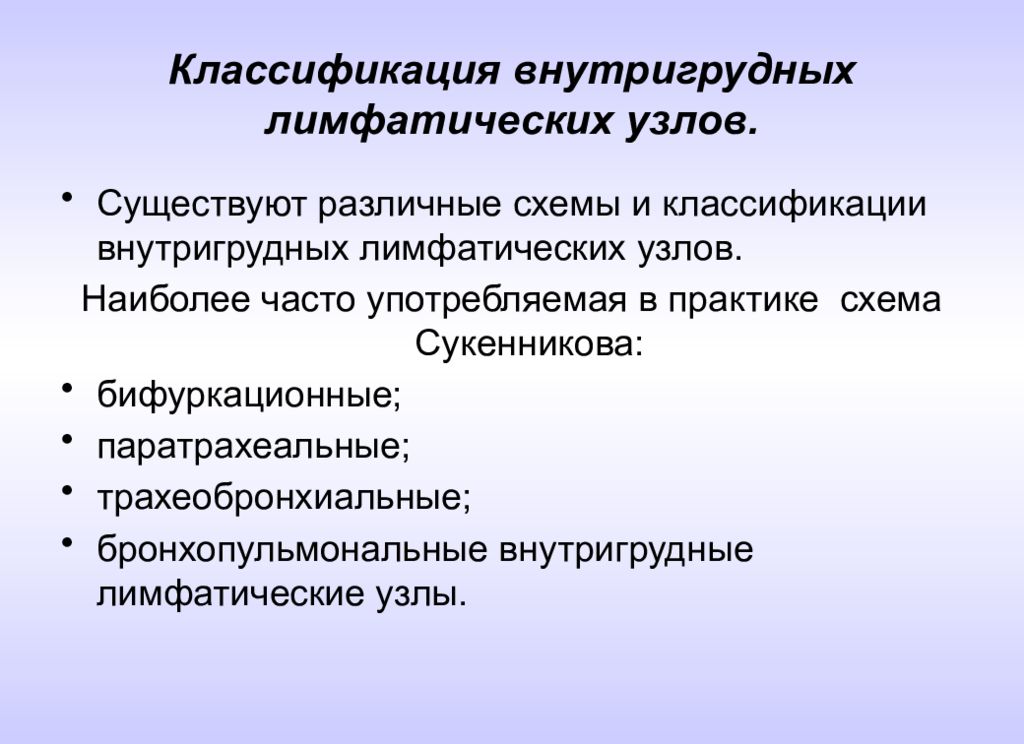 Классификация узлов