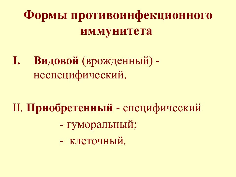 Противоинфекционные средства проект