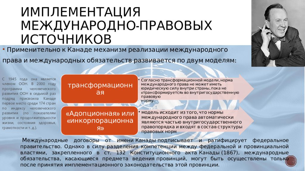 Имплементация международного договора. Имплементация международного договора