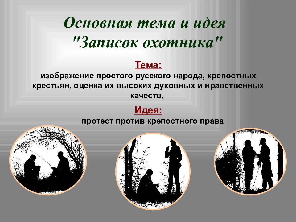 Тема и идея произведения. Основная тема и идея записок охотника. Тема Бирюк Тургенев. Записки охотника основная мысль. Тургенев Записки охотника идея.