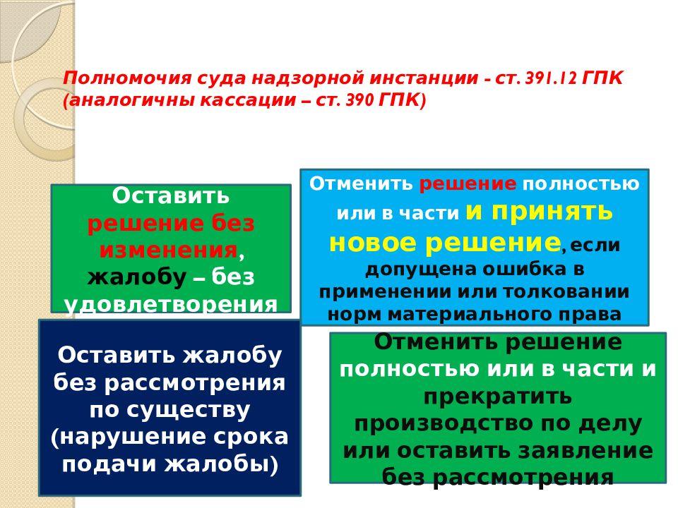 Полномочия кассационного. Полномочия надзорной инстанции. Полномочия суда надзорной инстанции. Полномочия суда надзорной инстанции ГПК. Производство в суде надзорной инстанции.