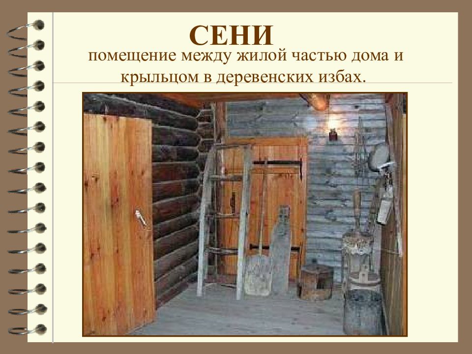 Сени картинка для детей