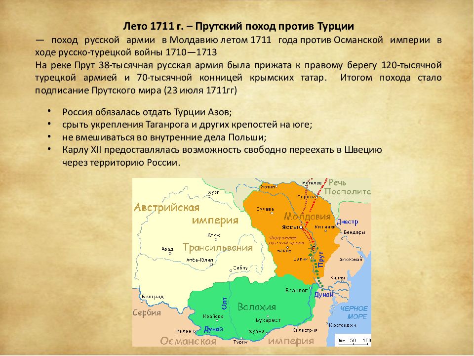 Русско турецкая 1700. Прутский поход 1711 года карта. 1710-1711 Год Прутский поход.