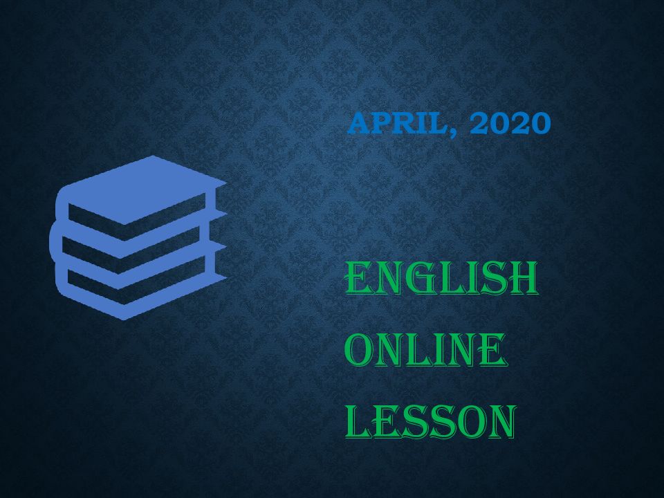 April, 2020