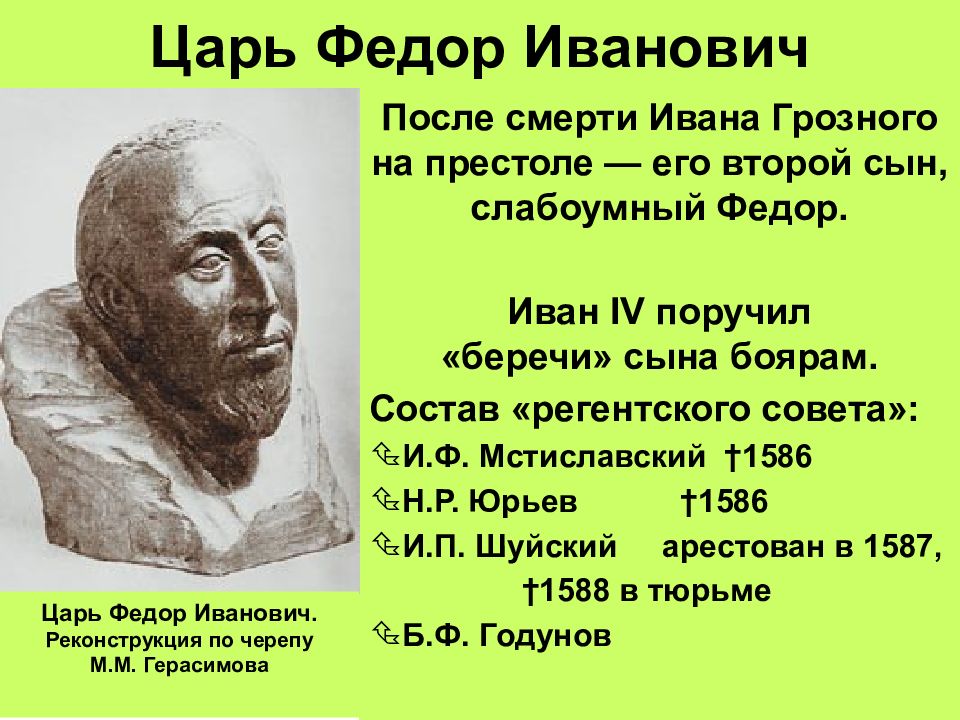 Царь федоров. Федор Иванович сын Ивана Грозного. Иван Грозный и Федор Иванович. Регентский совет Ивана Грозного. Федор Иванович царь реконструкция.