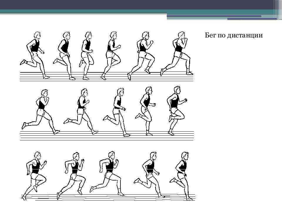 Бег на короткие дистанции техника бега