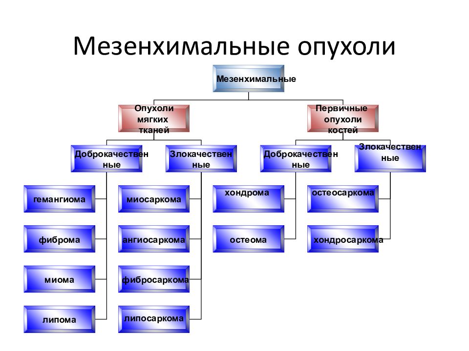 Мезенхимальные опухоли