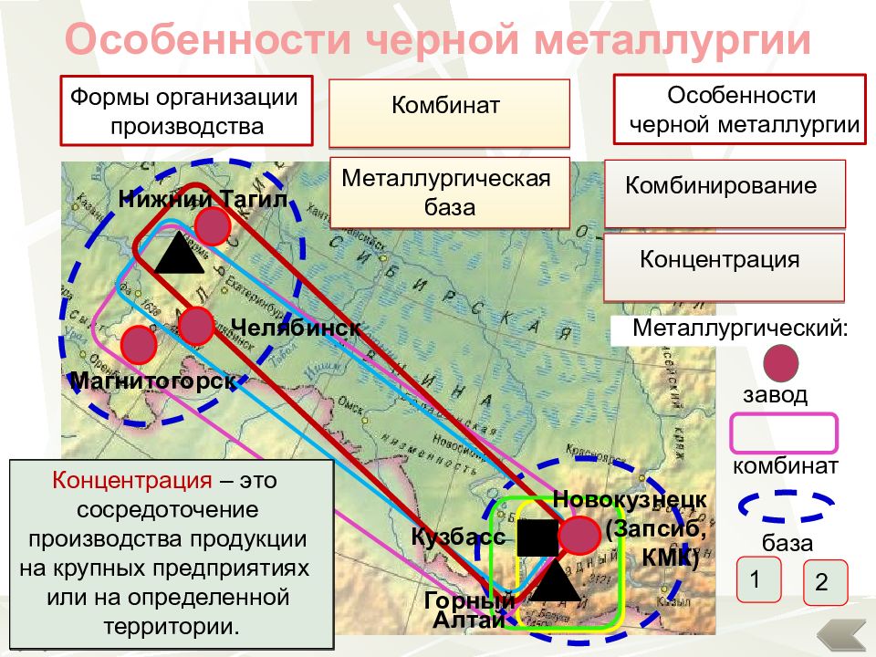 Расположение какого центра черной металлургии россии соответствует приведенной схеме