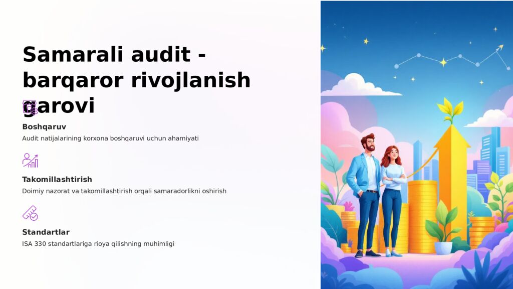 Ta'minot jarayoni auditi: Xarid qilish, shartnomalar va tovar-moddiy