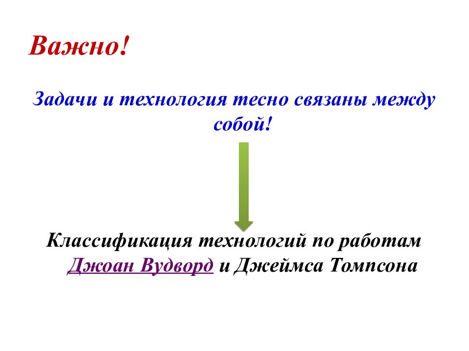 Классификация томпсона. Классификация технологий по Вудворд. Джоан Вудворд классификация технологий. Классификация Вудворд-Томпсона. Классификации технологий по Томпсону.